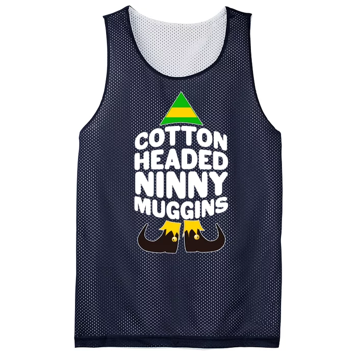 Christmas Cotton Headed Ninny Muggins Mesh Reversible Basketball Jersey Tank