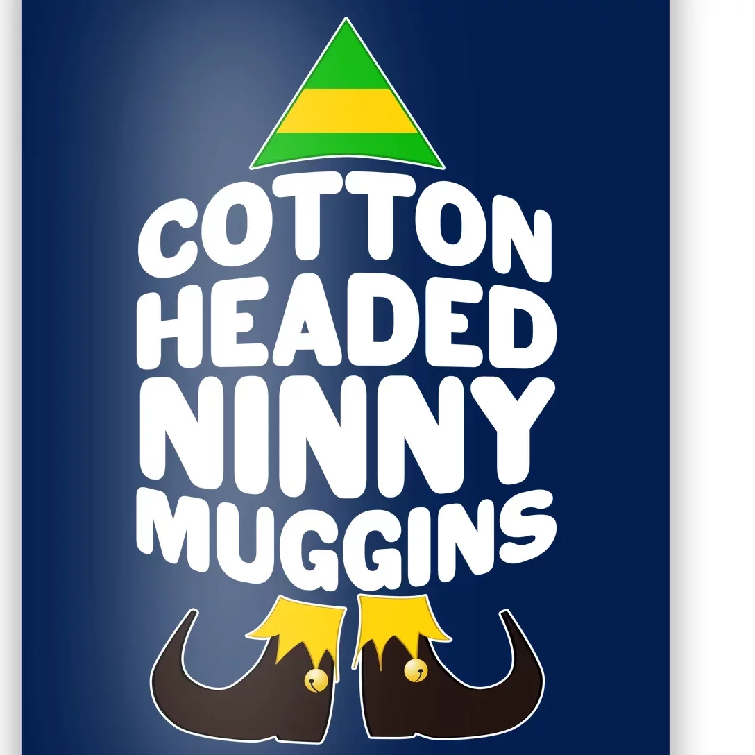 Christmas Cotton Headed Ninny Muggins Poster