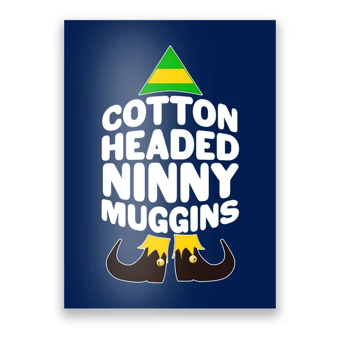 Christmas Cotton Headed Ninny Muggins Poster