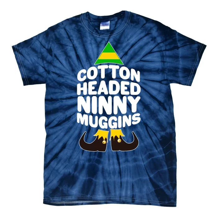 Christmas Cotton Headed Ninny Muggins Tie-Dye T-Shirt