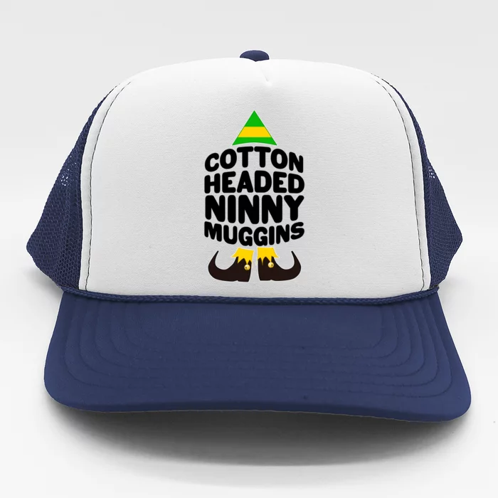 Christmas Cotton Headed Ninny Muggins Trucker Hat