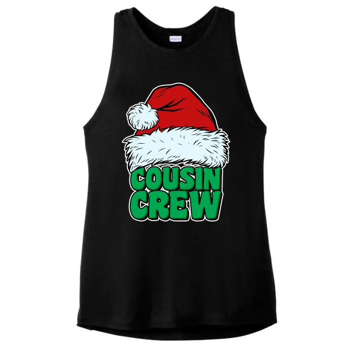 Christmas Cousin Crew Ladies Tri-Blend Wicking Tank