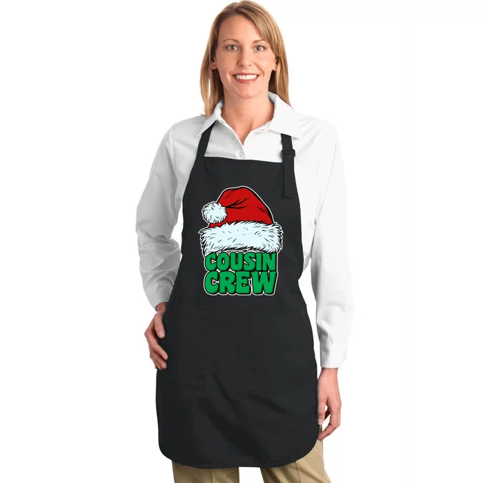 Christmas Cousin Crew Full-Length Apron With Pocket