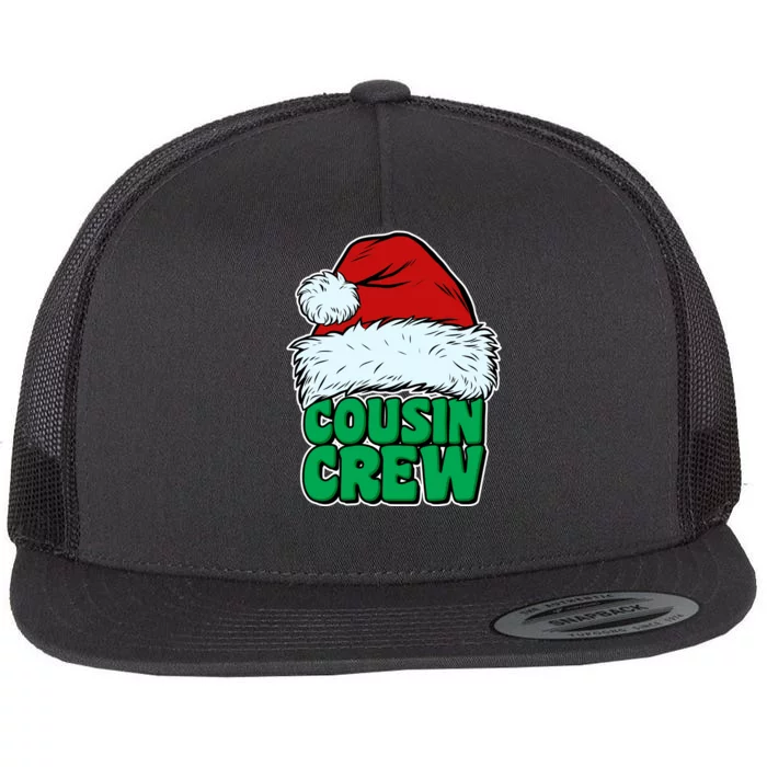 Christmas Cousin Crew Flat Bill Trucker Hat