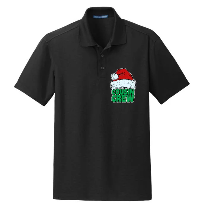 Christmas Cousin Crew Dry Zone Grid Performance Polo