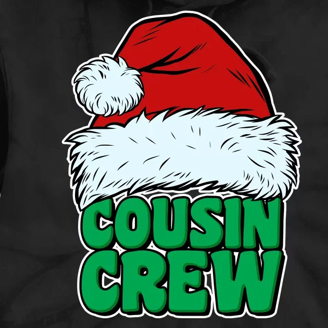 Christmas Cousin Crew Tie Dye Hoodie