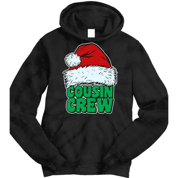 Christmas Cousin Crew Tie Dye Hoodie