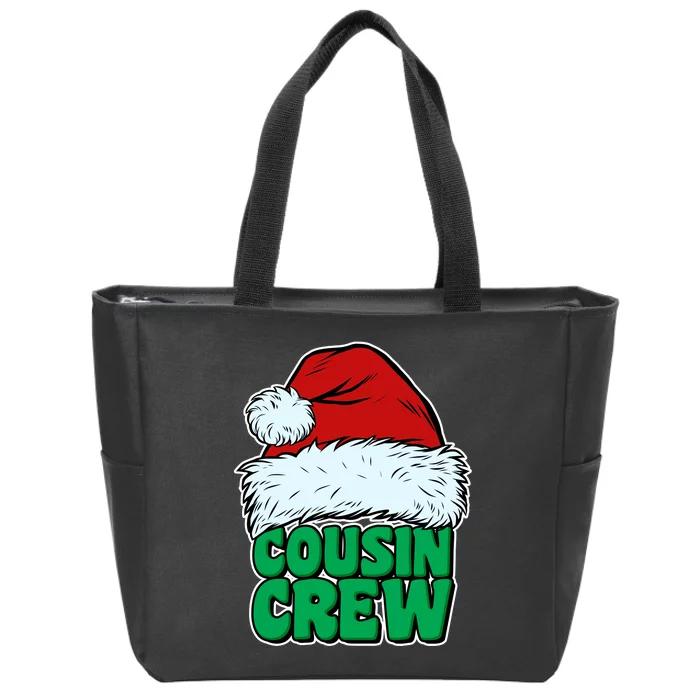 Christmas Cousin Crew Zip Tote Bag