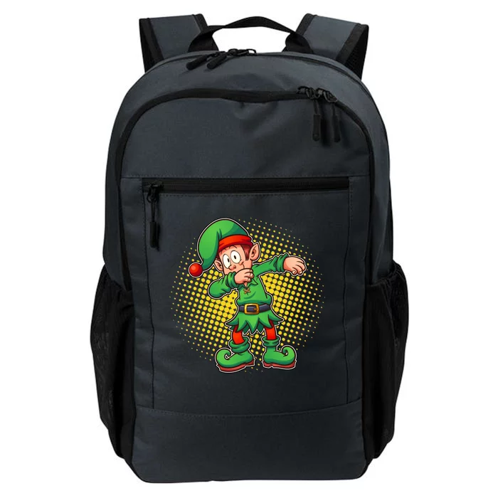 Christmas Dabbing Elf Daily Commute Backpack