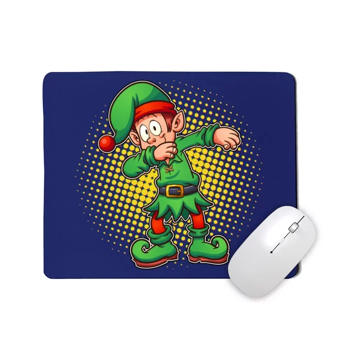 Christmas Dabbing Elf Mousepad