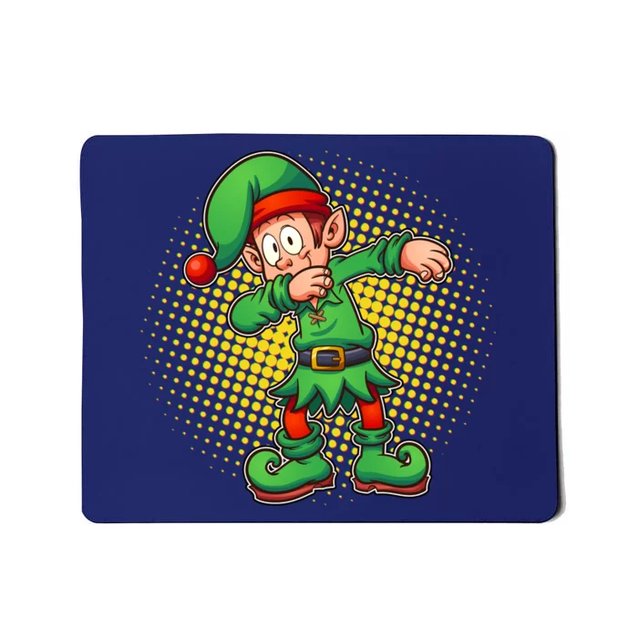 Christmas Dabbing Elf Mousepad