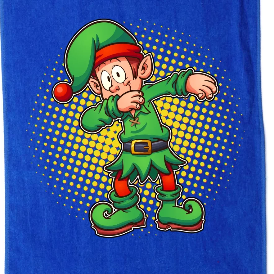 Christmas Dabbing Elf Platinum Collection Golf Towel