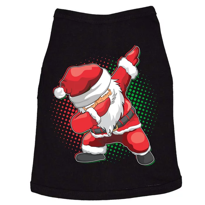 Christmas Dabbing Santa Doggie Tank