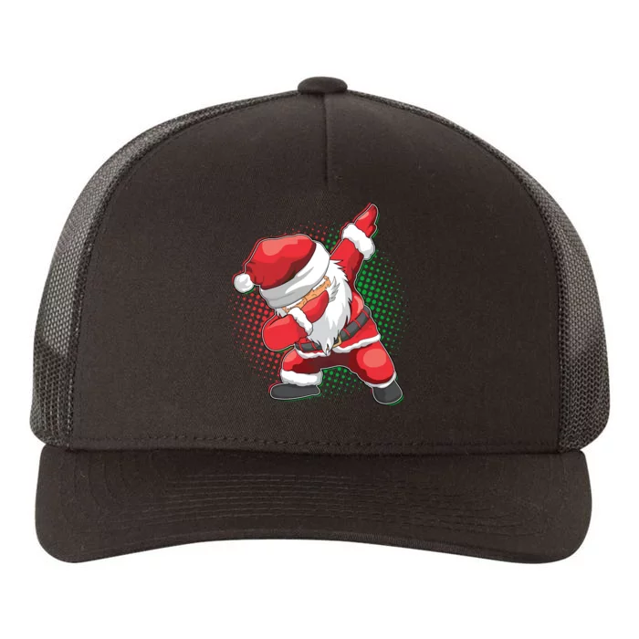 Christmas Dabbing Santa Yupoong Adult 5-Panel Trucker Hat