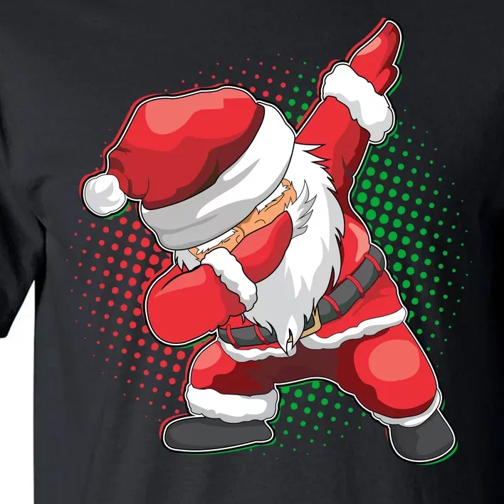 Christmas Dabbing Santa Tall T-Shirt