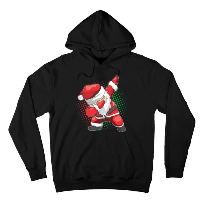 Christmas Dabbing Santa Tall Hoodie