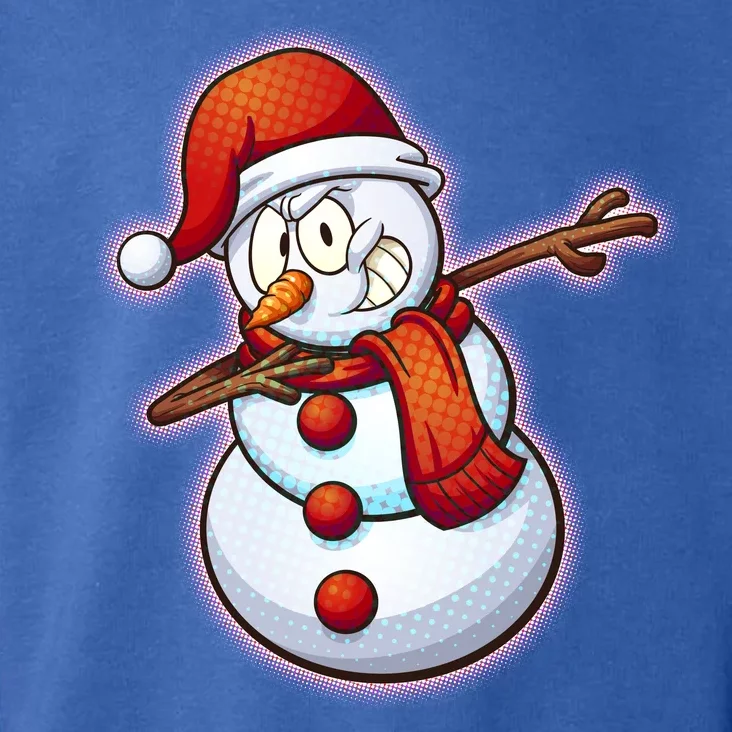 Christmas Dabbing Snowman Toddler Hoodie