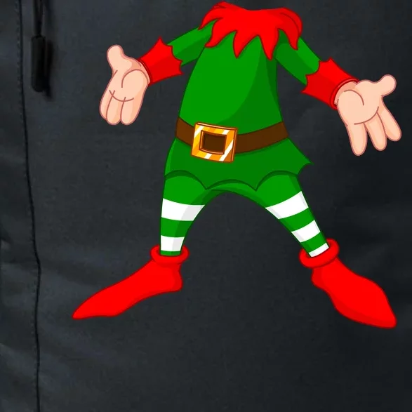 Christmas Elf Big Head Suit Daily Commute Backpack