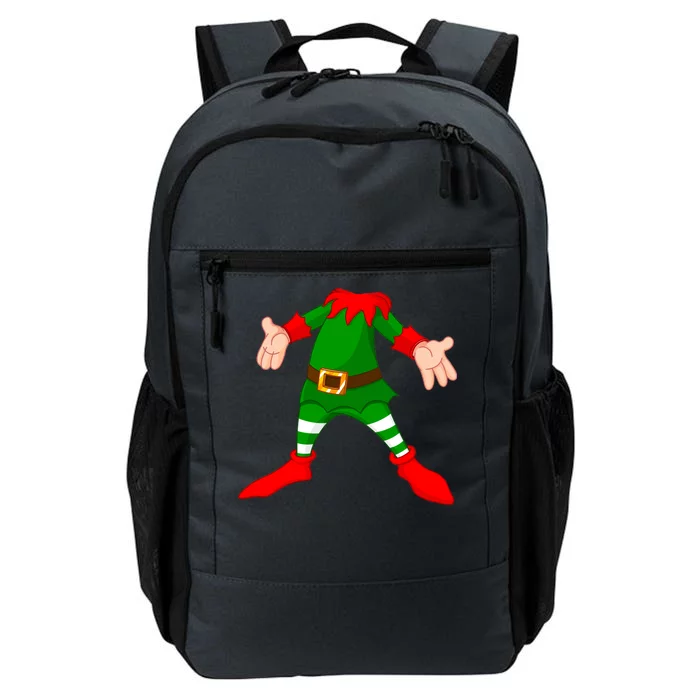 Christmas Elf Big Head Suit Daily Commute Backpack