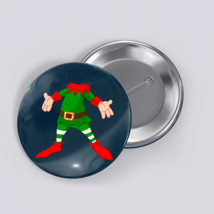 Christmas Elf Big Head Suit Button