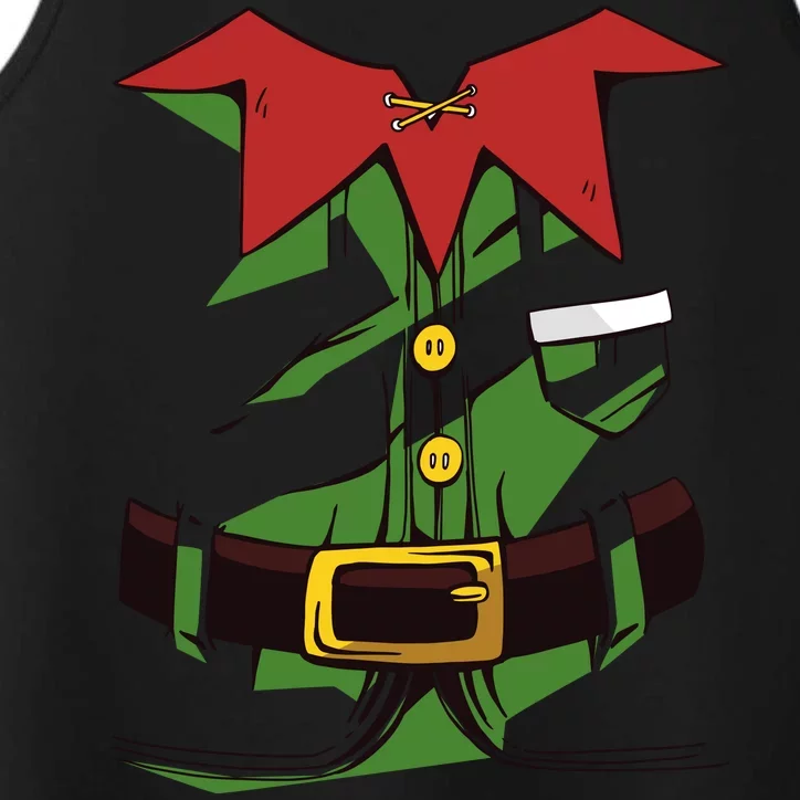 Christmas Elf Costume Funny Performance Tank