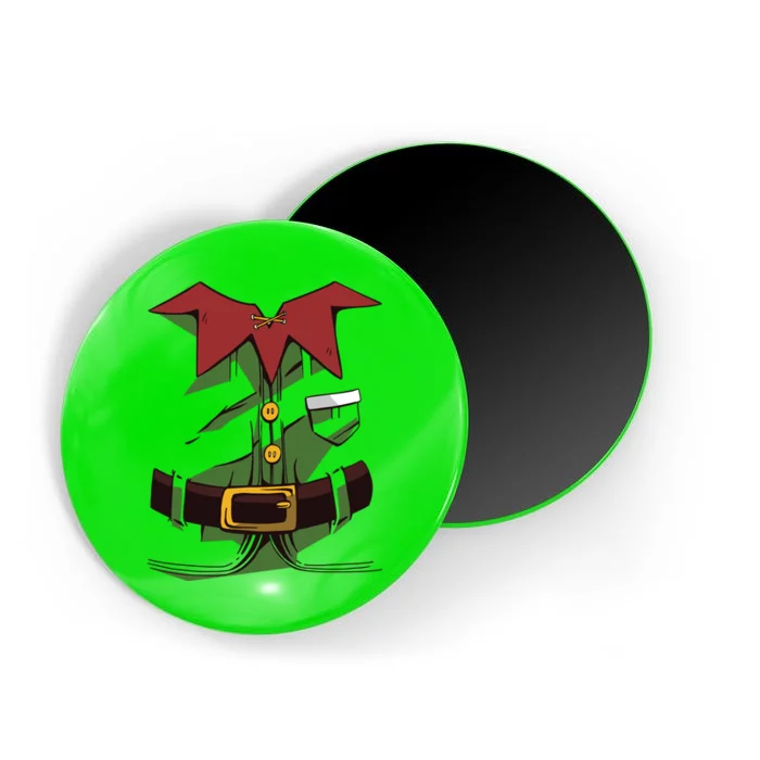 Christmas Elf Costume Funny Magnet