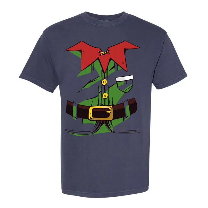 Christmas Elf Costume Funny Garment-Dyed Heavyweight T-Shirt