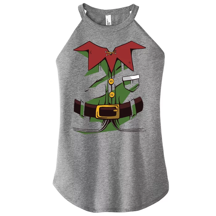 Christmas Elf Costume Funny Women’s Perfect Tri Rocker Tank