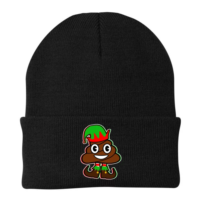 Christmas Elf Poop Emoji Knit Cap Winter Beanie