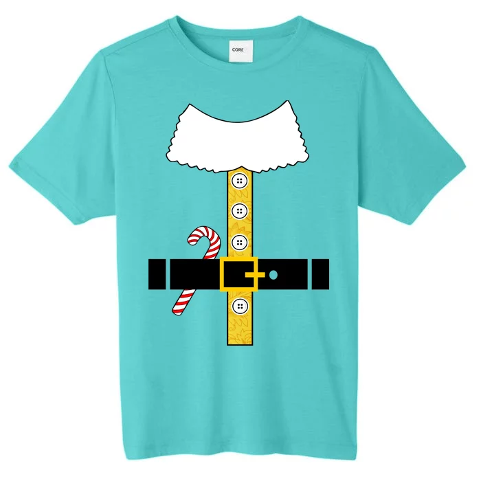 Christmas Elf Suit Candy Cane Costume ChromaSoft Performance T-Shirt