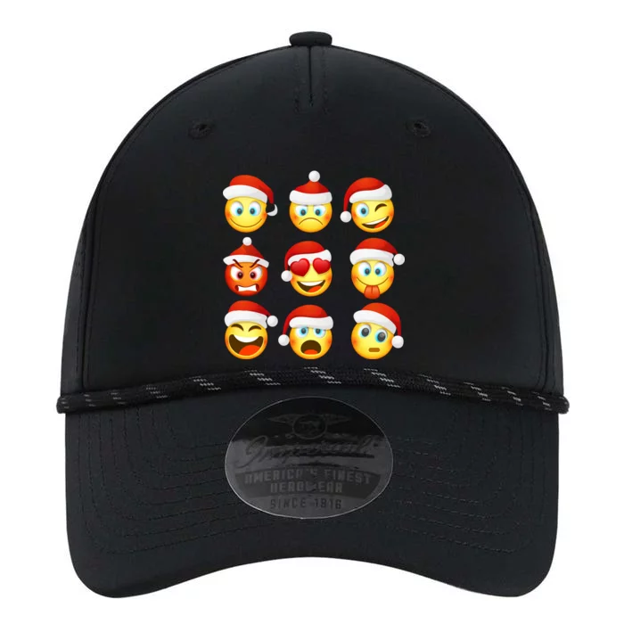 Christmas Emoji's Smiley Performance The Dyno Cap