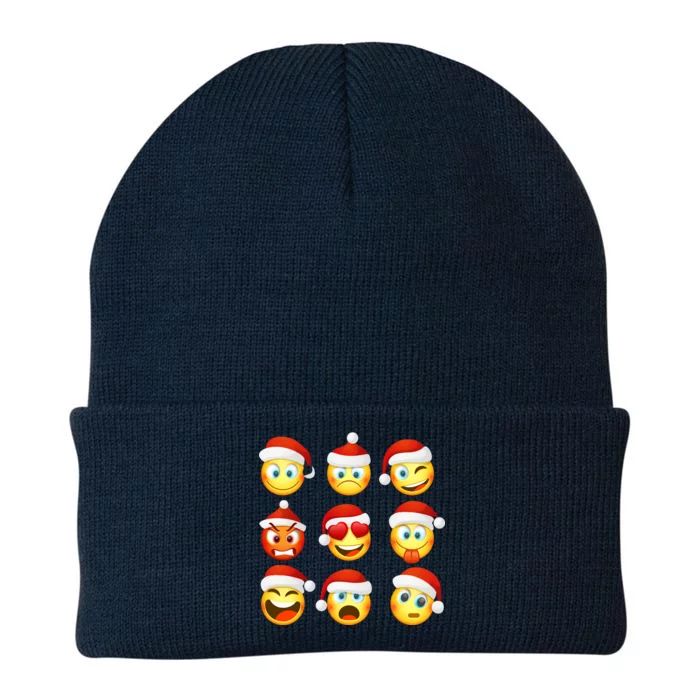 Christmas Emoji's Smiley Knit Cap Winter Beanie