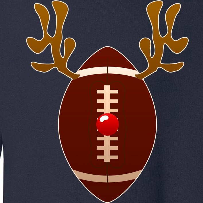Christmas Football Reindeer Toddler Sweatshirt