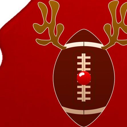 Christmas Football Reindeer Tree Ornament