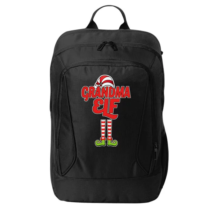 Christmas Grandma Elf City Backpack