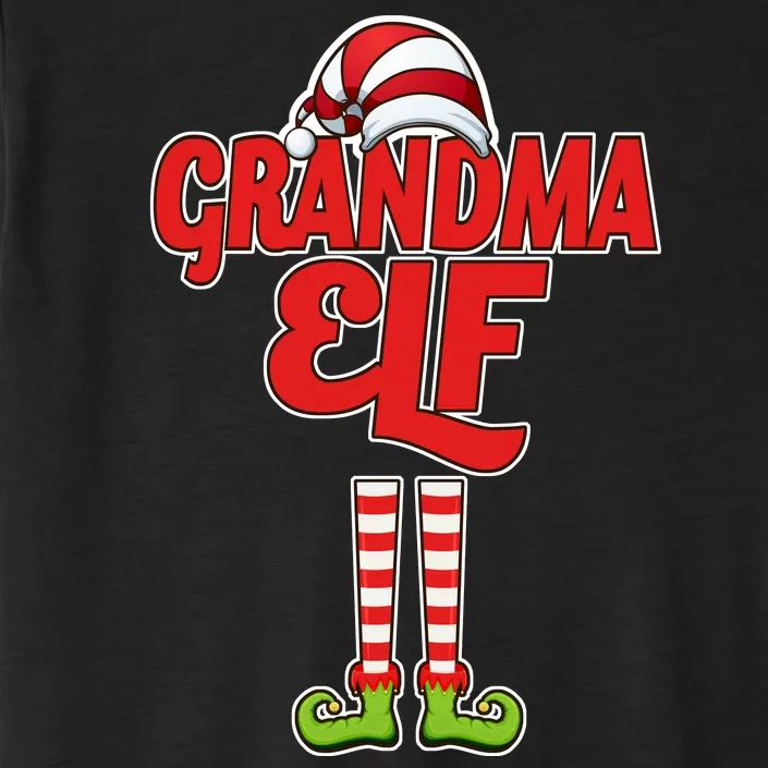 Christmas Grandma Elf ChromaSoft Performance T-Shirt