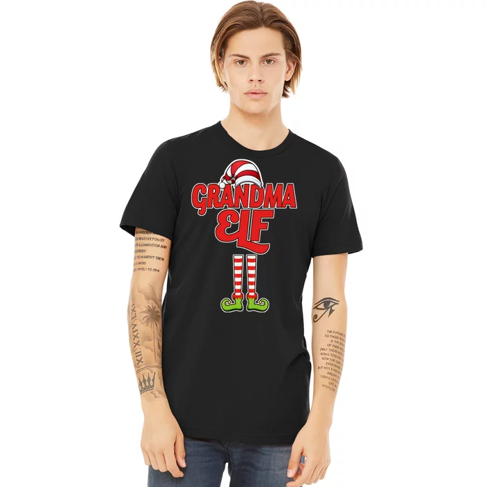 Christmas Grandma Elf Premium T-Shirt