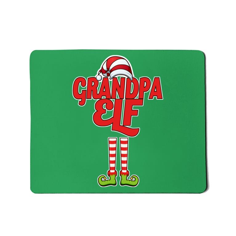 Christmas Grandpa Elf Mousepad