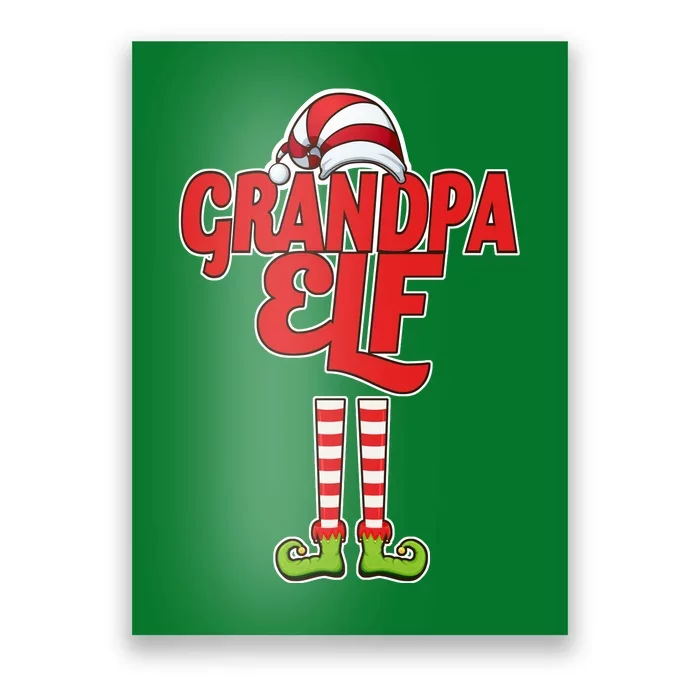 Christmas Grandpa Elf Poster