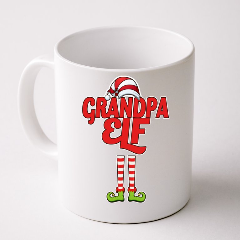 Christmas Grandpa Elf Coffee Mug