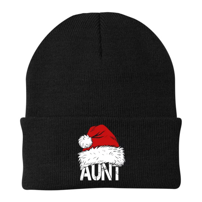 Christmas Hat Santa Aunt Knit Cap Winter Beanie