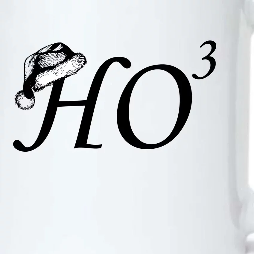 Christmas HO Times Three Black Color Changing Mug