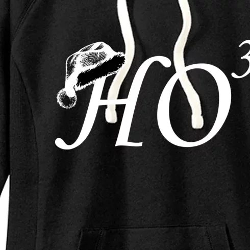 Christmas HO Times Three Women's Fleece Hoodie