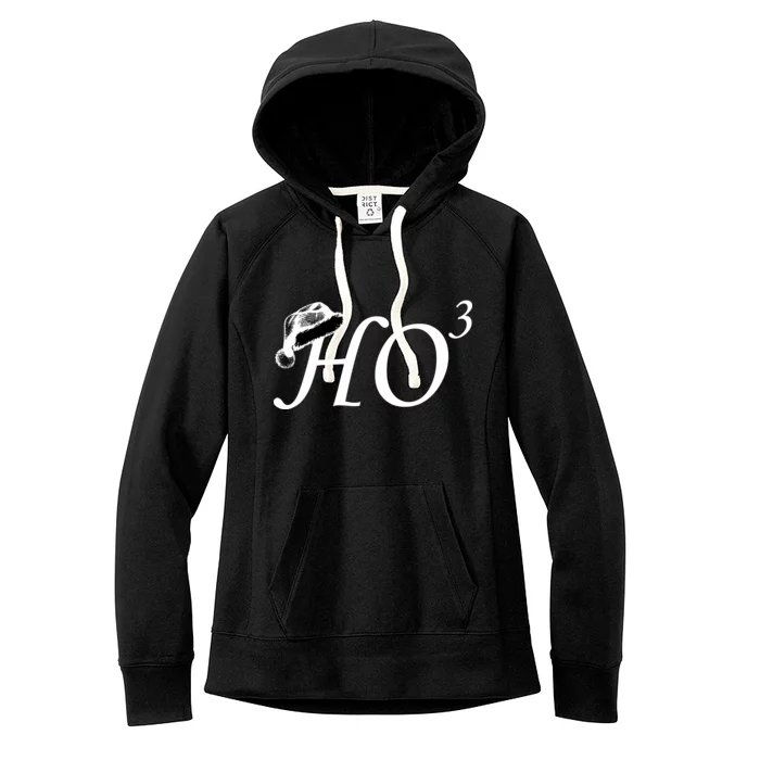 Christmas HO Times Three Women's Fleece Hoodie