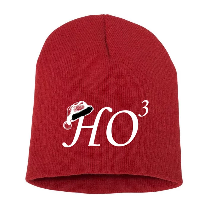 Christmas HO Times Three Short Acrylic Beanie