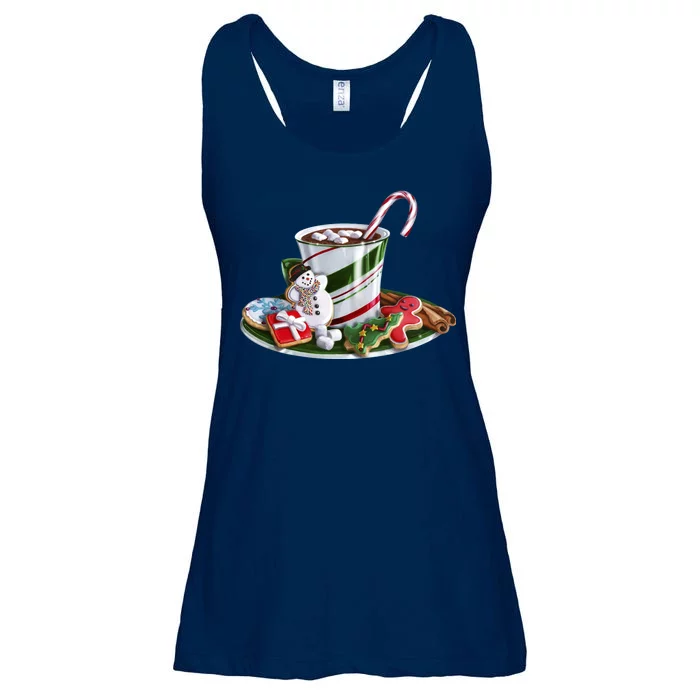 Christmas Hot Chocolate Ladies Essential Flowy Tank