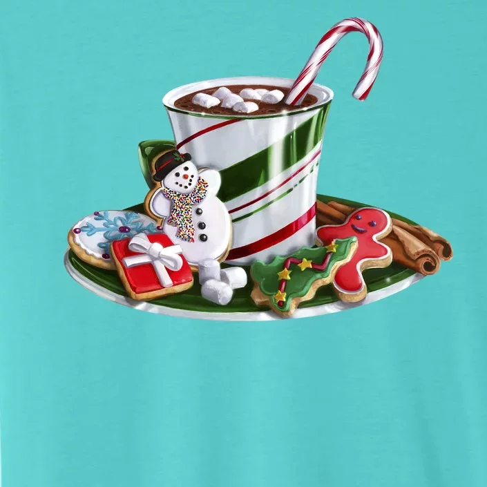 Christmas Hot Chocolate ChromaSoft Performance T-Shirt