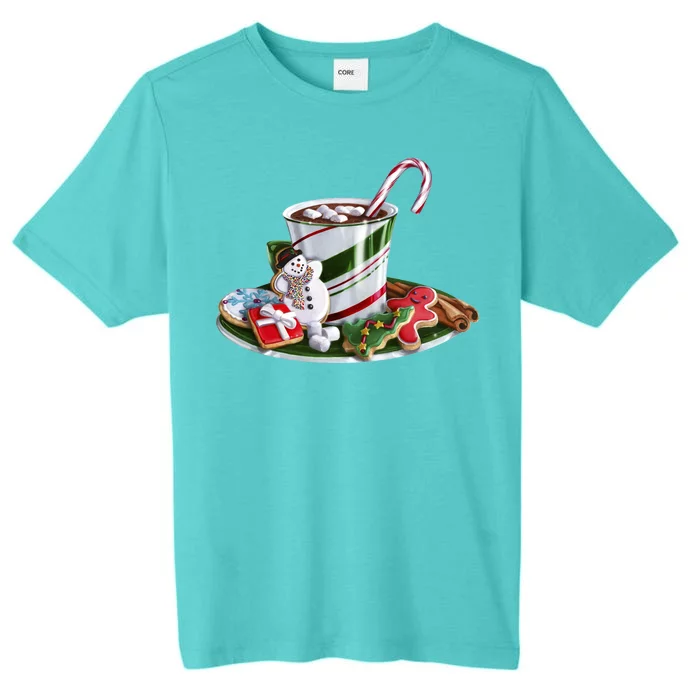 Christmas Hot Chocolate ChromaSoft Performance T-Shirt