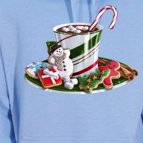 Christmas Hot Chocolate Unisex Surf Hoodie