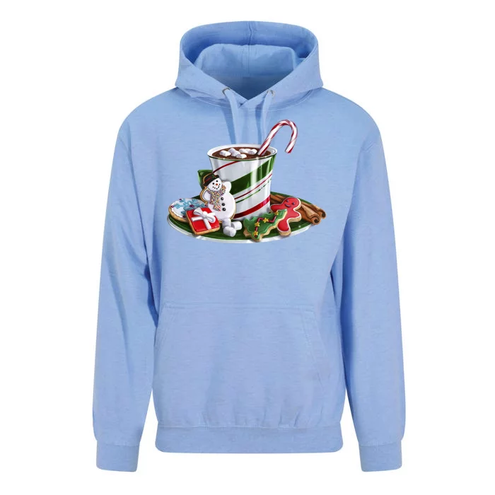 Christmas Hot Chocolate Unisex Surf Hoodie